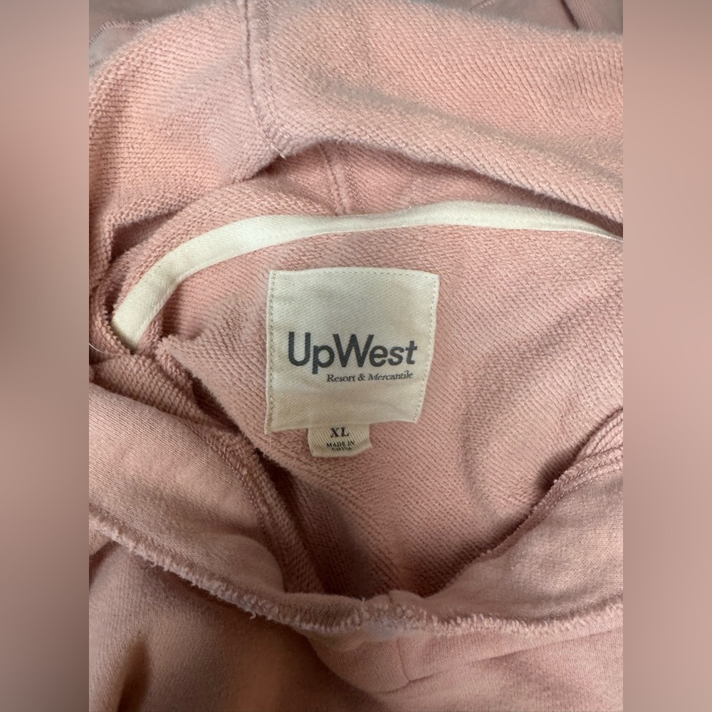 UpWest Blush Pink Lounge Set Super Soft Hoodie & Joggers L/XL - Picture 8 of 10